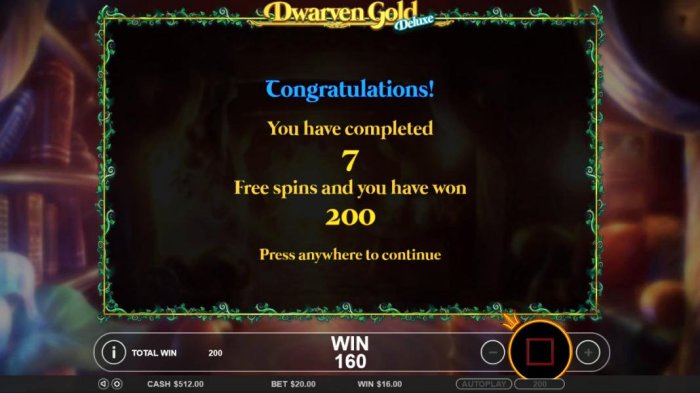 All Online Pokies - Free spins feature pays a total of 200 coins.