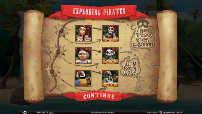 Exploding Pirates screenshot