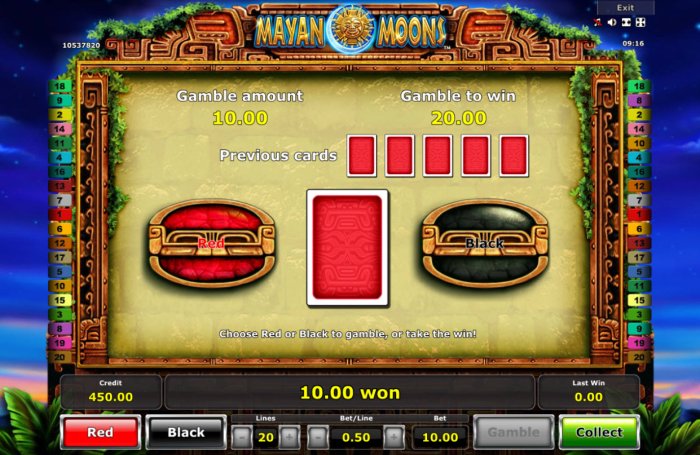 Mayan Moons by All Online Pokies