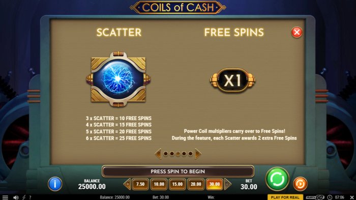 All Online Pokies image of Coils of Cash