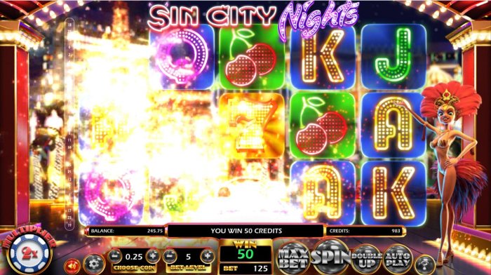 Sin City Nights by All Online Pokies