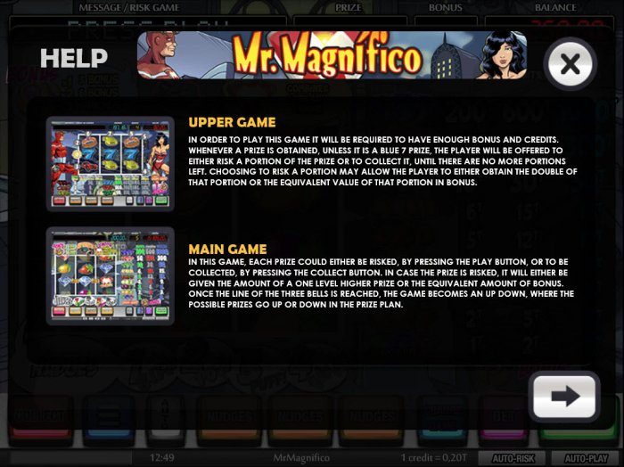 Upper Game and Main Game Rules - All Online Pokies
