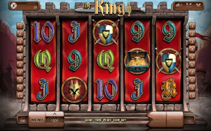 All Online Pokies image of The King