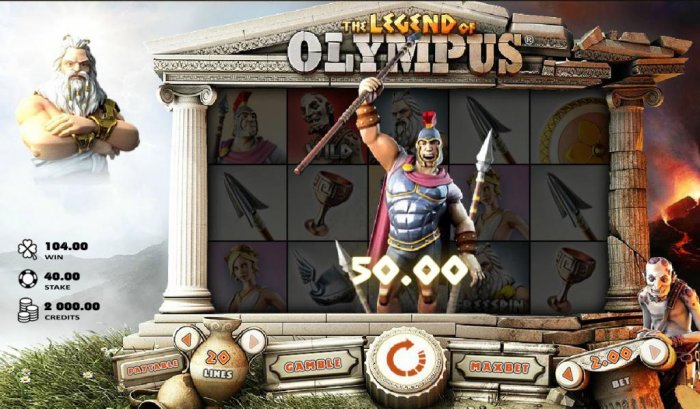 The Legend of Olympus by All Online Pokies