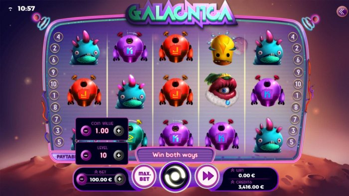 All Online Pokies image of Galacnica