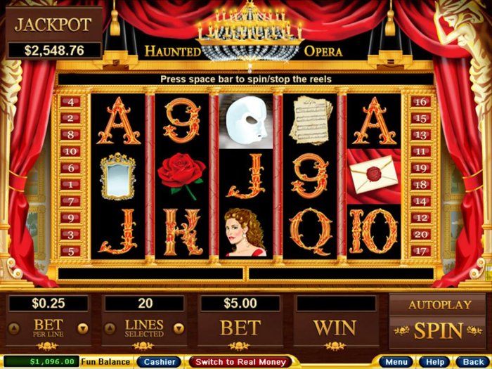 Haunted Opera by All Online Pokies