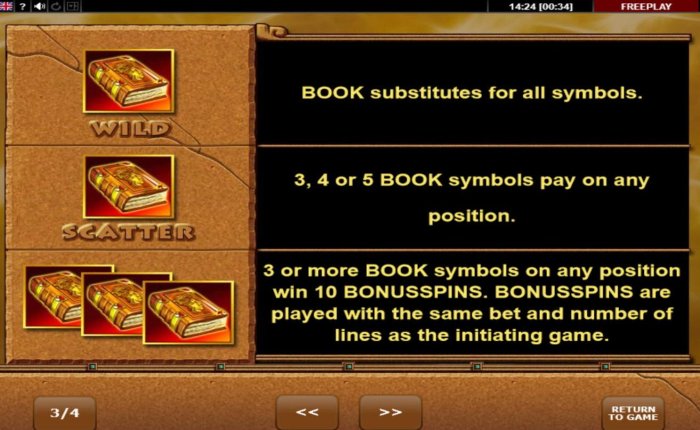Book of Aztec screenshot