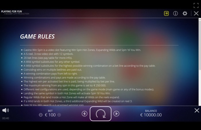 All Online Pokies image of Casino Win Spin