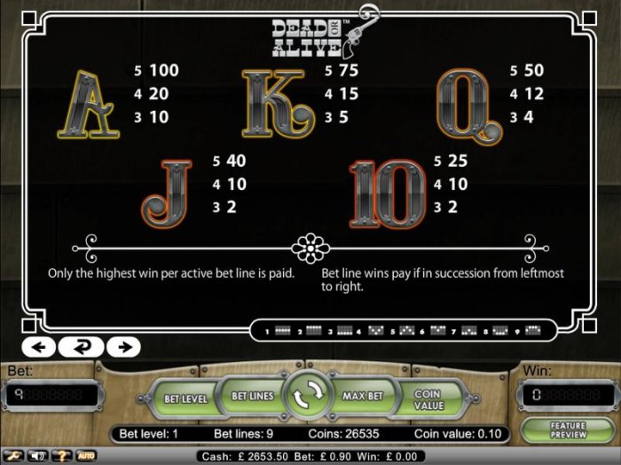 All Online Pokies image of Dead or Alive