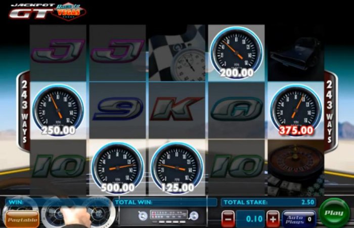 All Online Pokies image of Jackpot GT Race to Vegas