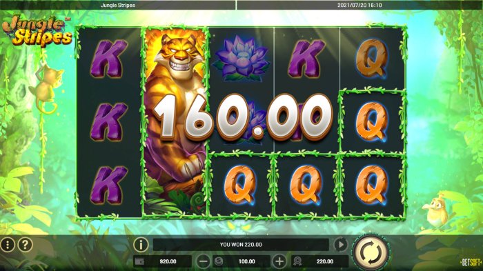 All Online Pokies image of Jungle Stripes