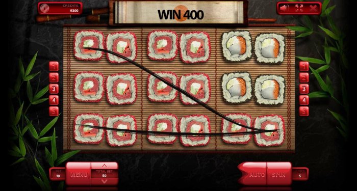 All Online Pokies image of Sushi