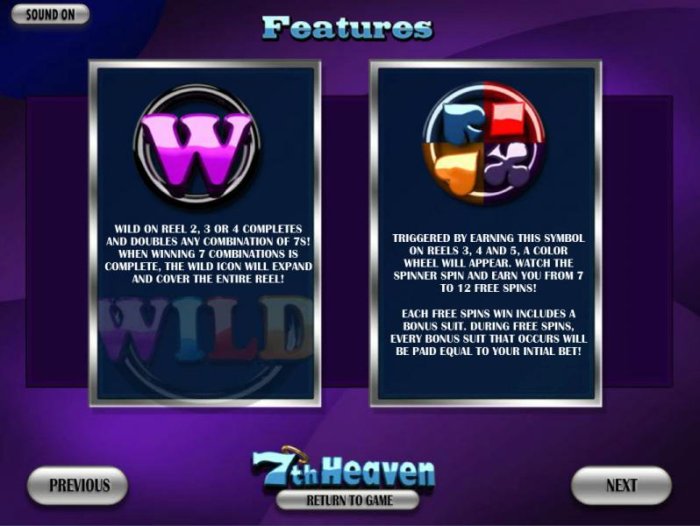 All Online Pokies image of 7th Heaven