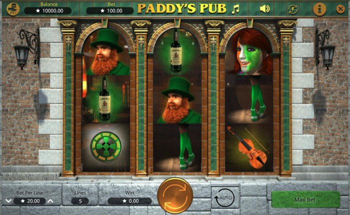 All Online Pokies image of Paddy's Pub