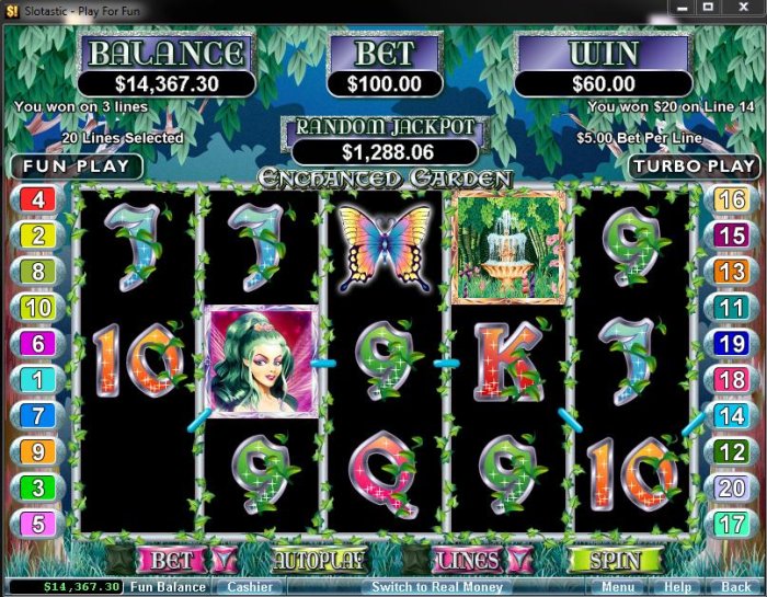 Enchanted Garden by All Online Pokies
