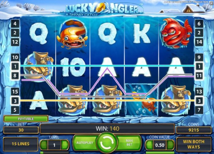 All Online Pokies image of Lucky Angler