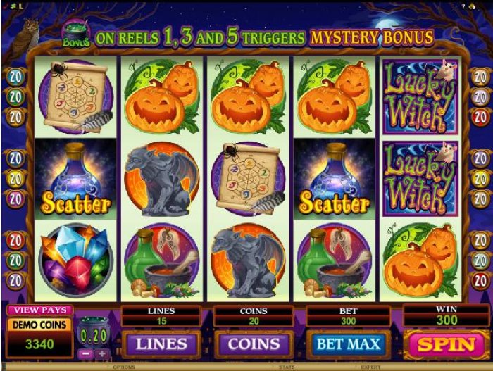 All Online Pokies - two scatter symbols trigger jackpot payout