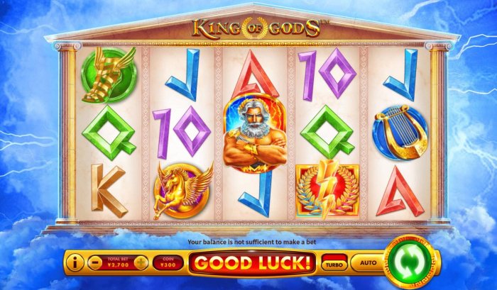 All Online Pokies image of King of Gods