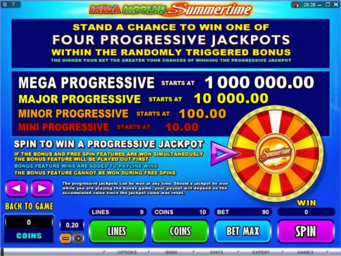 All Online Pokies - Stand A Chance To Win One Of Four Progressive Jackpots