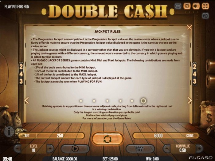 Double Cash screenshot