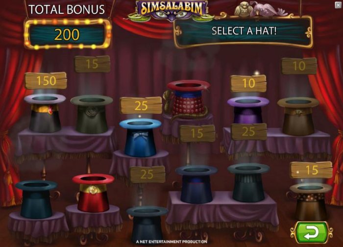 we collected 200 coins before bonus game play ended - All Online Pokies