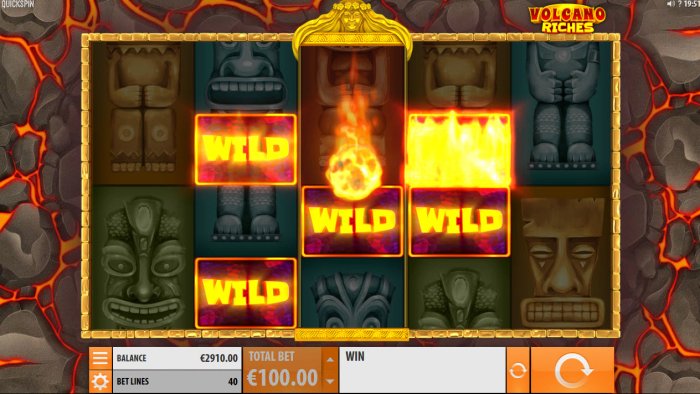 All Online Pokies image of Volcano Riches