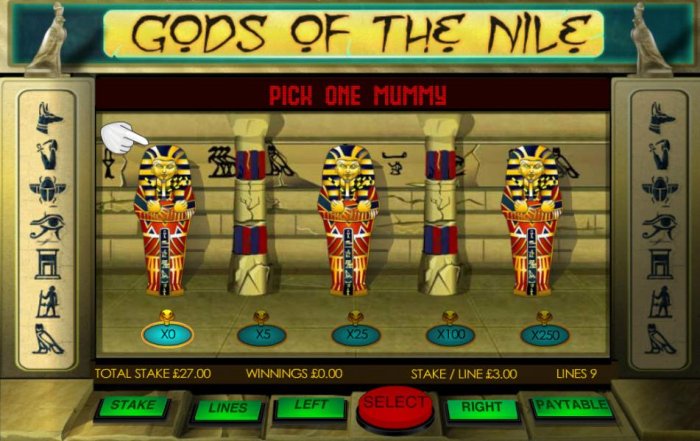 Gods of the Nile by All Online Pokies