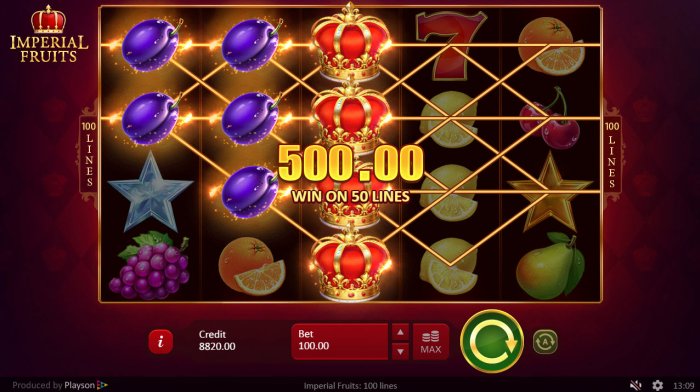All Online Pokies - Stacked wild symbols triggers multiple winning paylines