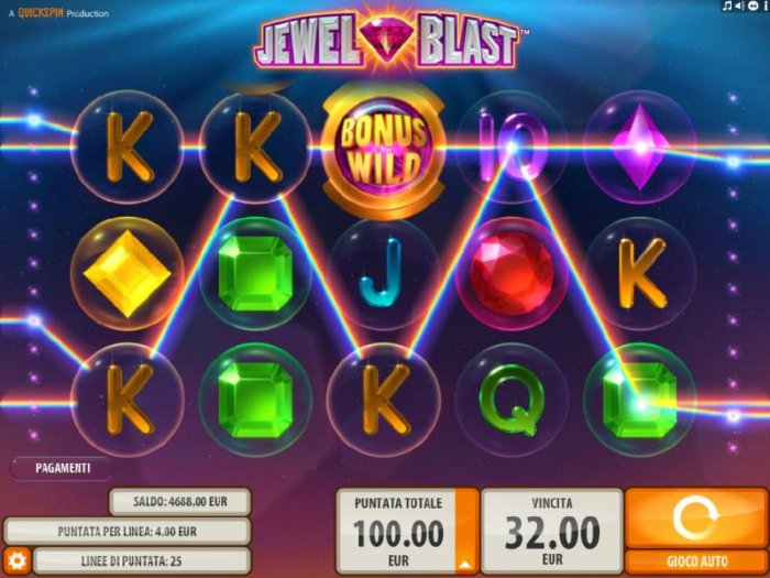 All Online Pokies image of Jewel Blast