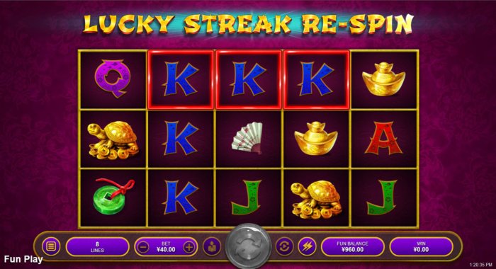 Re-spin triggered - All Online Pokies