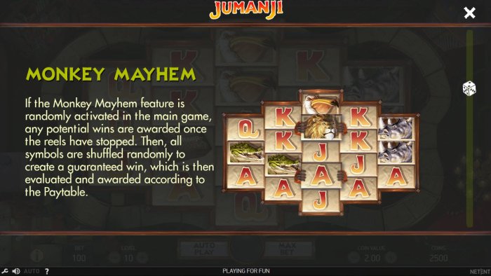 Jumanji screenshot