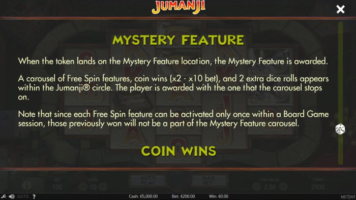 All Online Pokies - Mystery Feature Rules