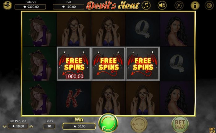 Getting 3 or more scatter symbols anywhere on the reels triggers a cash prize and free spins by All Online Pokies