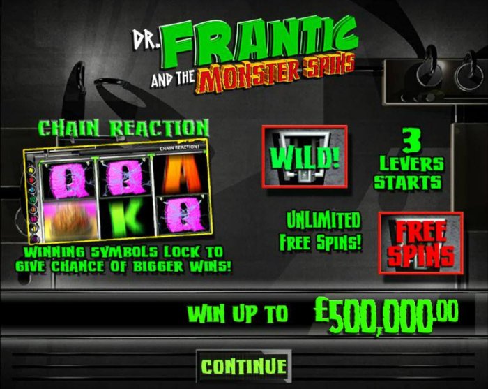 Dr. Frantic and the Monster Spins by All Online Pokies