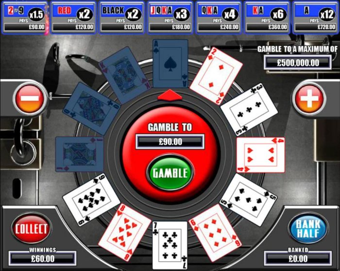 Gamble Feature Game Board by All Online Pokies