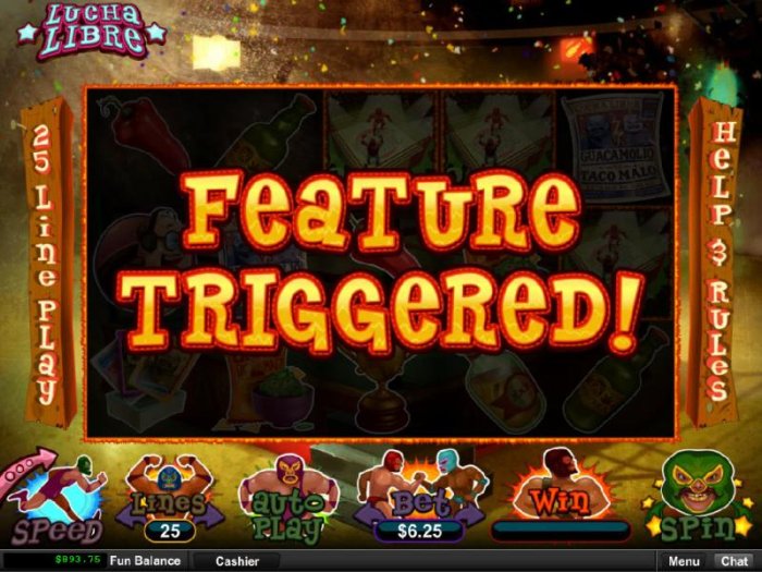 Freature triggered - All Online Pokies