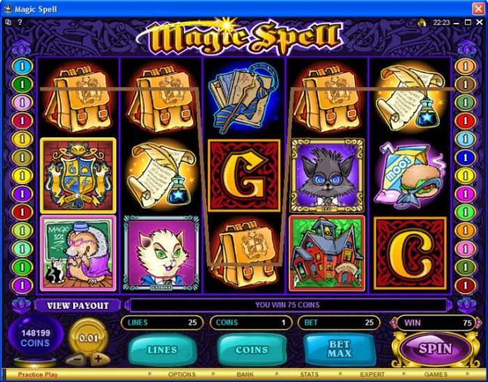 All Online Pokies image of Magic Spell