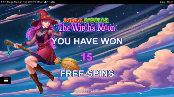 All Online Pokies image of Mega Moolah The Witch's Moon
