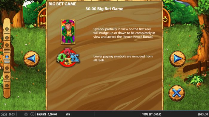 30.00 Big Bet Game - All Online Pokies
