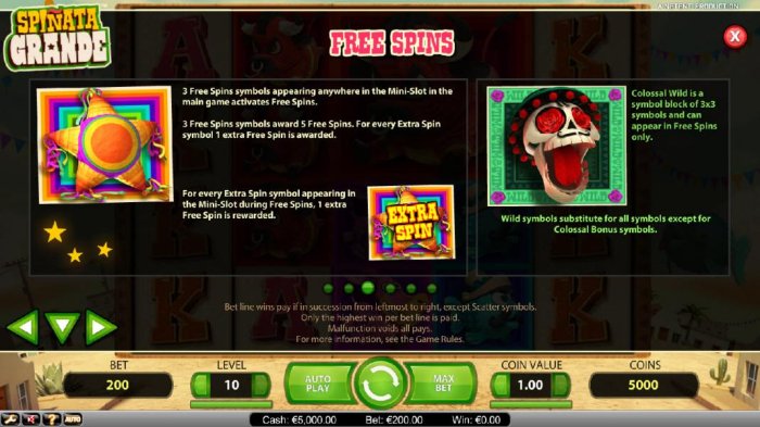 Spinata Grande by All Online Pokies