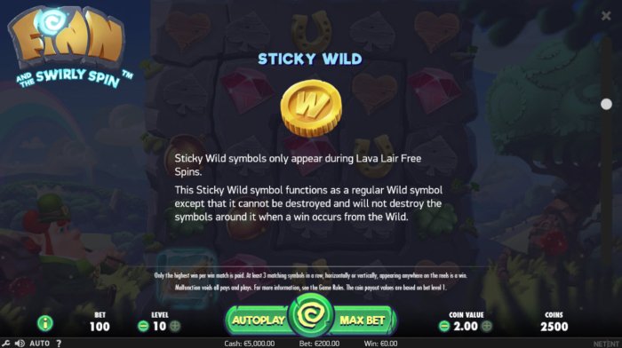 All Online Pokies - Sticky Wild Rules