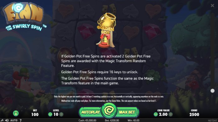 Golden Pot Rules by All Online Pokies