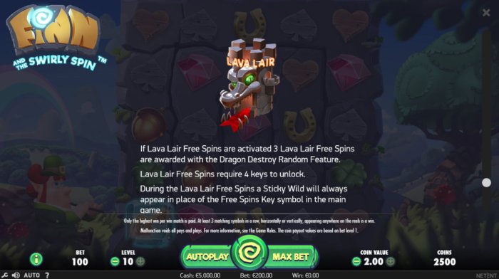 All Online Pokies - Lava Lair Rules