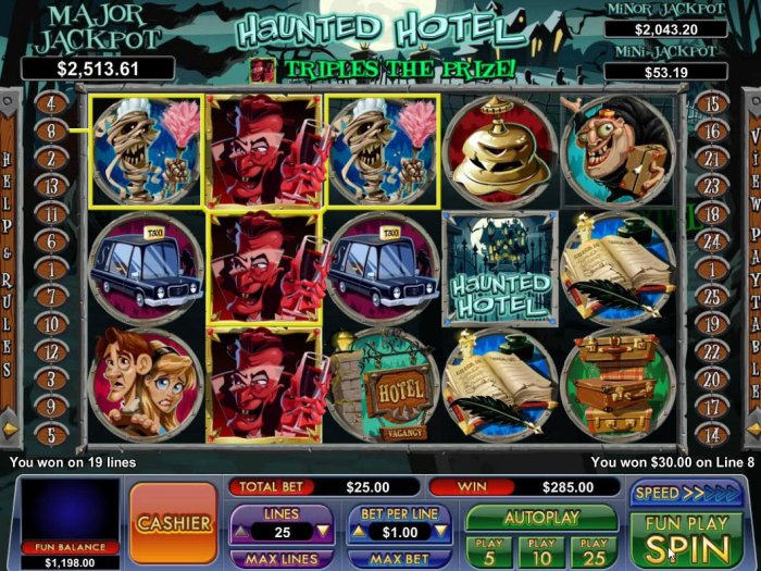 All Online Pokies image of Haunted Hotel