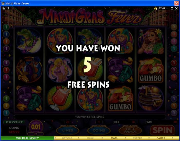 Mardi Gras Fever by All Online Pokies