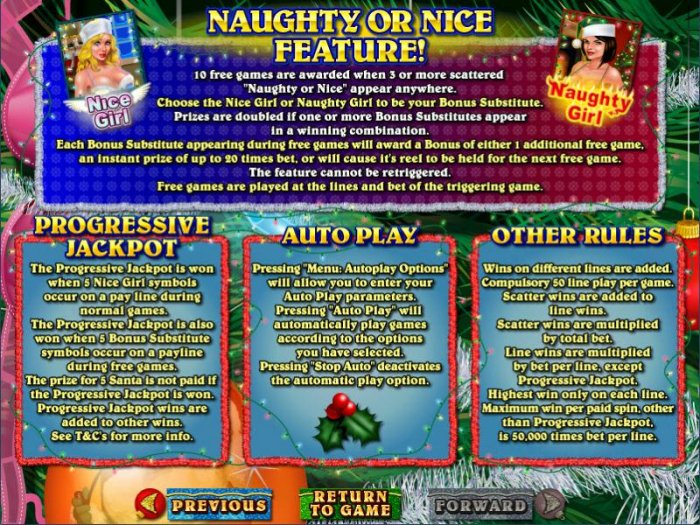 All Online Pokies image of Naughty or Nice?