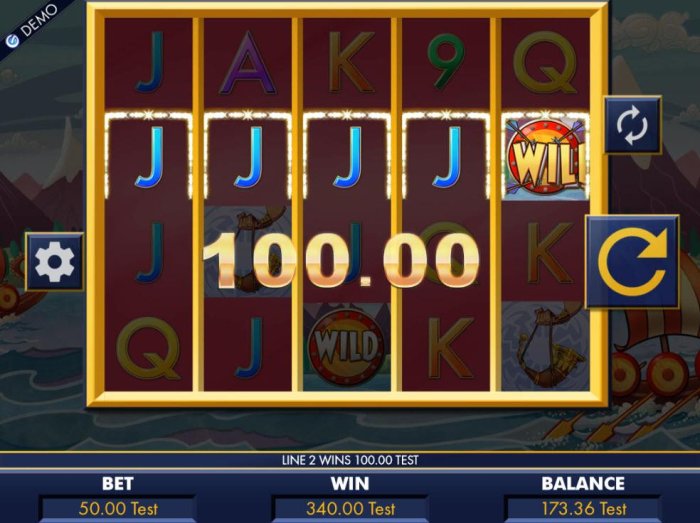 All Online Pokies - A winning Five of a Kind.