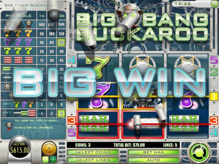 All Online Pokies image of Big Bang Buckaroo