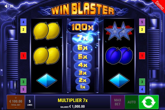 All Online Pokies image of Win Blaster