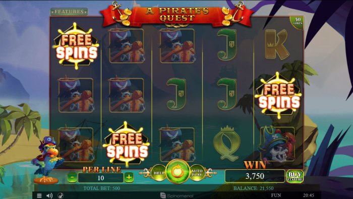 All Online Pokies image of A Pirate's Quest